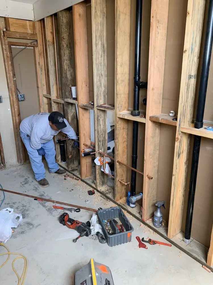 Commercial rough-in plumbing for Commercial Plumbing in Cottage Grove